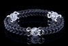 kautschuk armband_schmuck_kairos_silber_eiskristall_handgefertigt_handarbeit