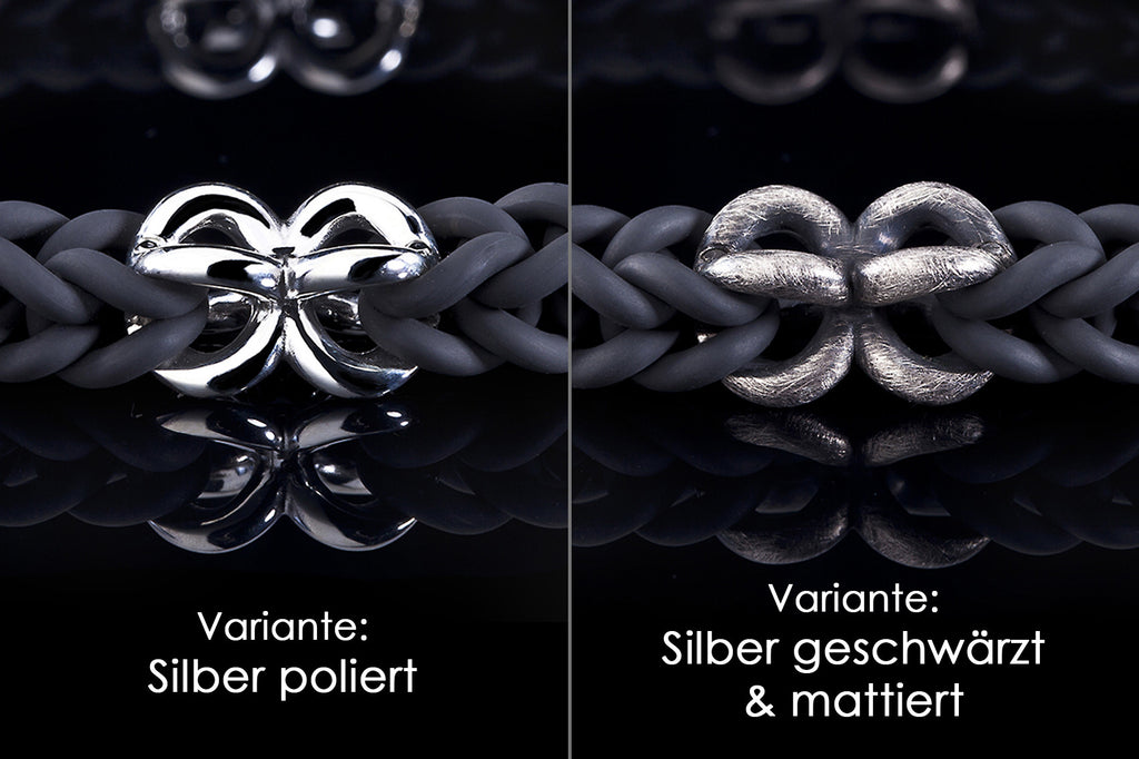 kautschukarmband_herrenarmband_silber_kautschuk_matt_poliert_sportlich_modern_bequem_kairos_ramona matthaei