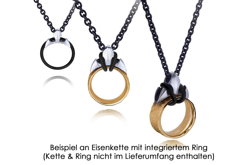 kairos_Anhaenger-fuer-Ringe_mit-Kautschuk-Ring_Herren-Schmuck